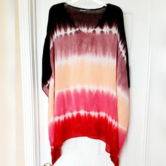 Indian Tropical Fashion Other - Poncho Beach Cover-up